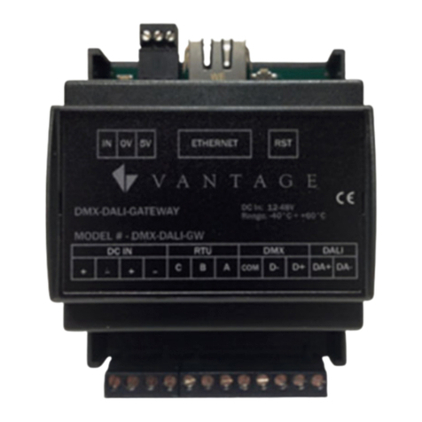 Vantage Hearth DMX-DALI-GW Installation
