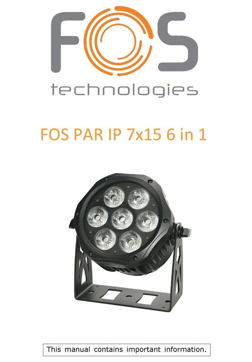FOS Technologies TOURING L005528 User manual