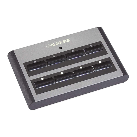 Black Box ControlBridge CB-KEYPAD-208-T user manual