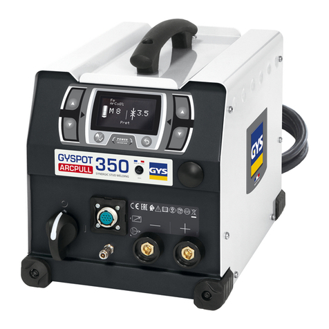 GYS GYSPOT ARCPULL 350 manual