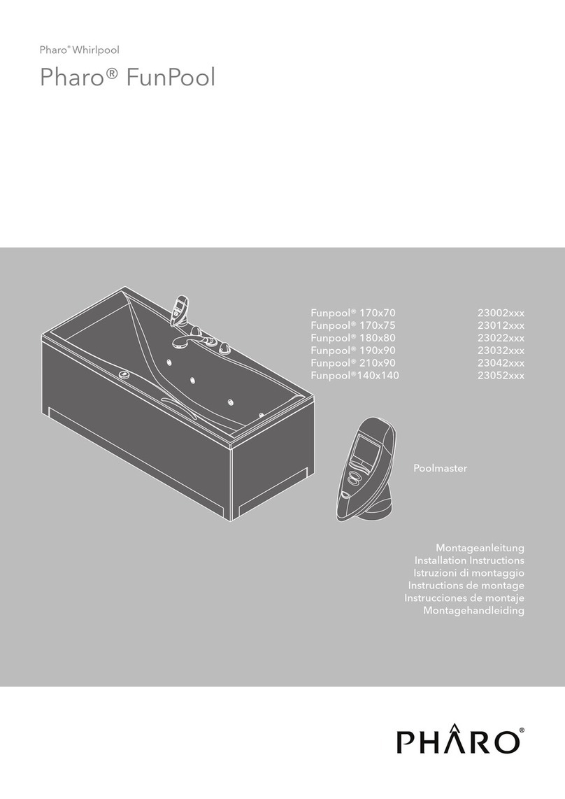 PHARO Funpool 23002 Series installation instructions