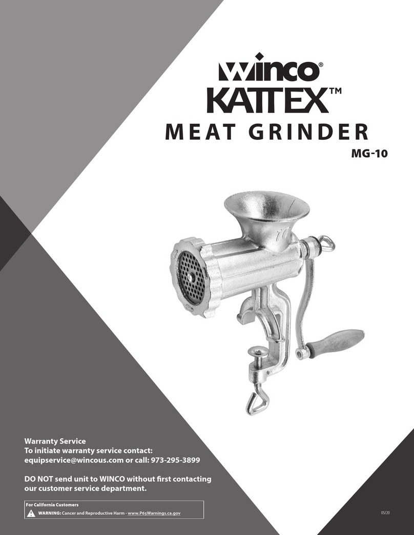 Winco KATTEX MG-10 quick guide