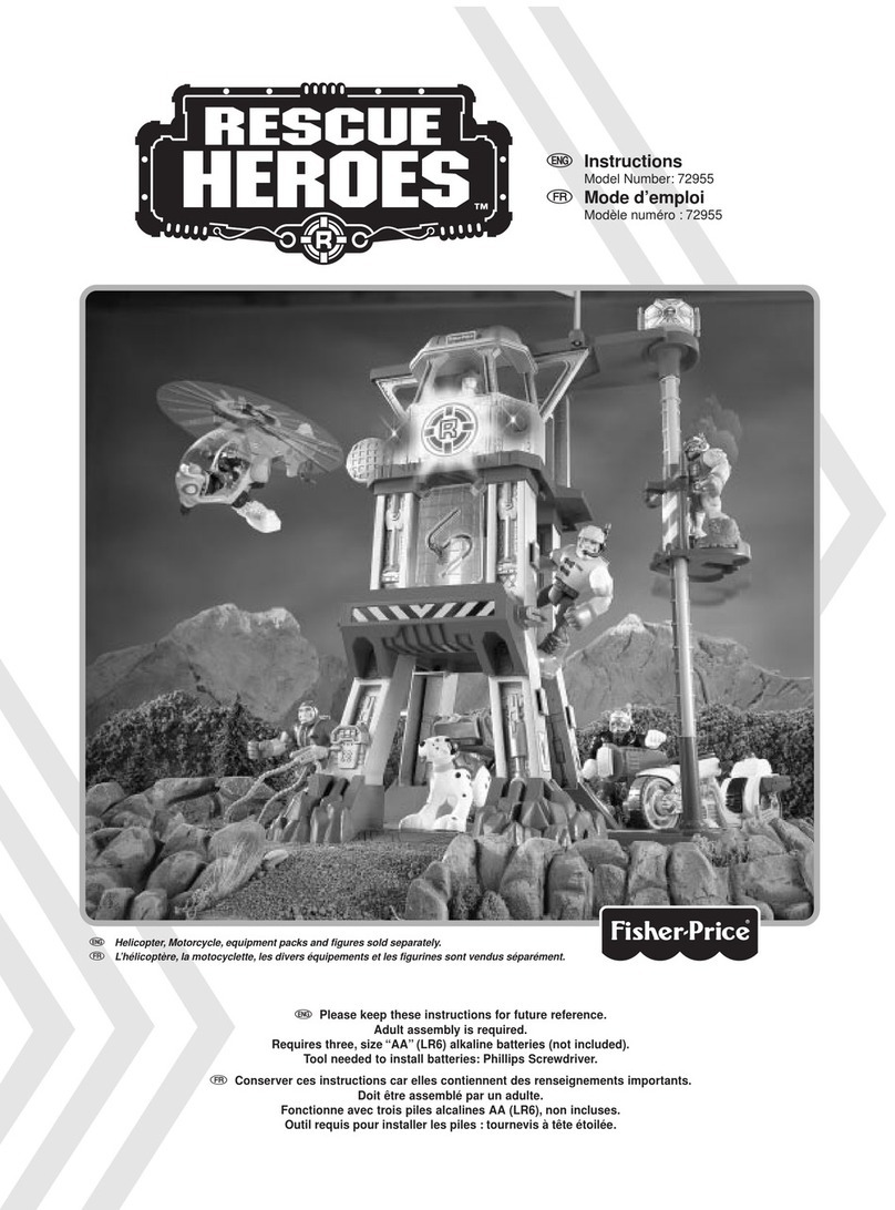 Fisher-Price Rescue Heroes 72955 User manual
