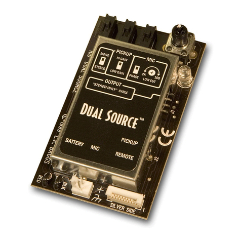 L.R. Baggs Dual Source Installation manual & users guide L.R. Baggs Dual Source Installation manual & users guide