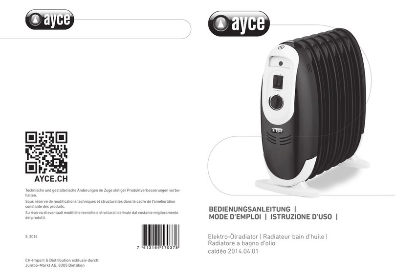 Ayce YF01-7 manual