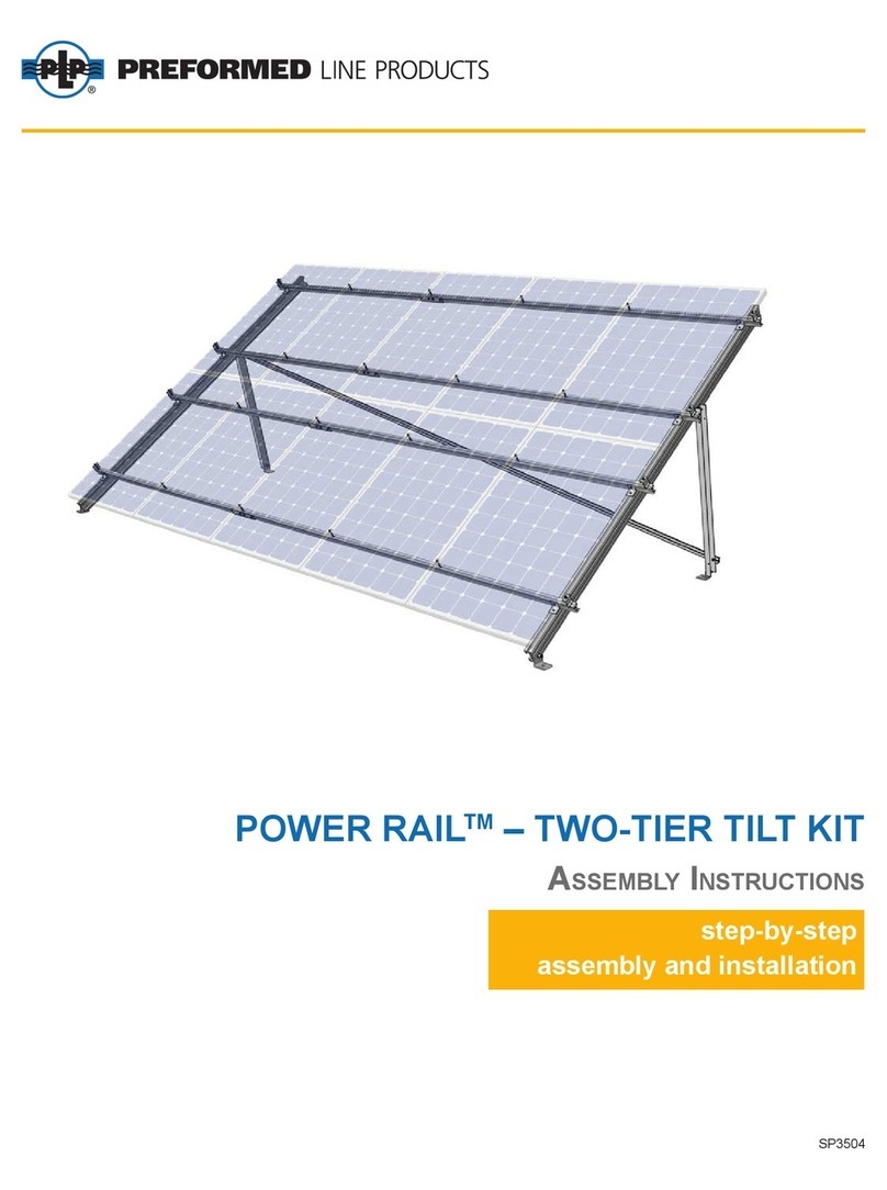 PREFORMED LINE PRODUCTS POWER RAIL 60 Cell Assembly instructions PREFORMED LINE PRODUCTS POWER RAIL 60 Cell Assembly instructions