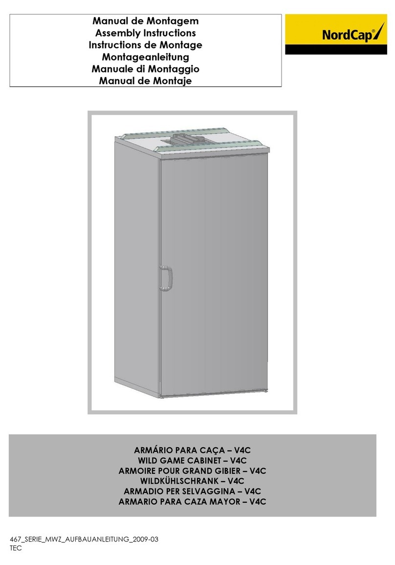 Nordcap COOL MWZ 2000 POWER Assembly instructions