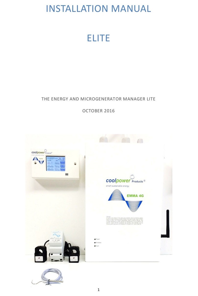 Coolpower Products EMMA installation manual Coolpower Products EMMA installation manual