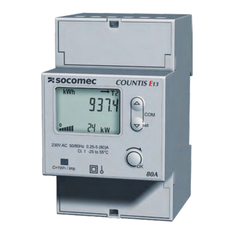 socomec COUNTIS E13 operating instructions socomec COUNTIS E13 operating instructions