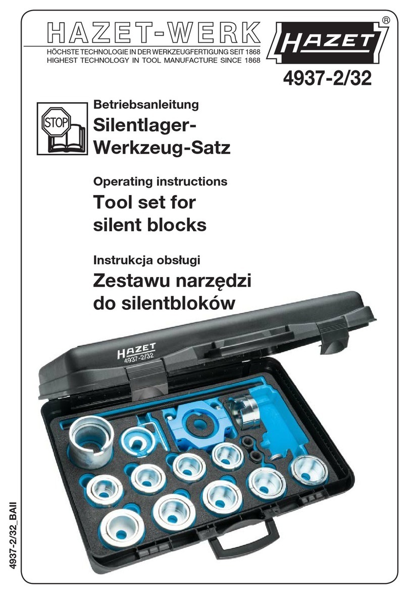 Hazet 4937-2/32 User manual