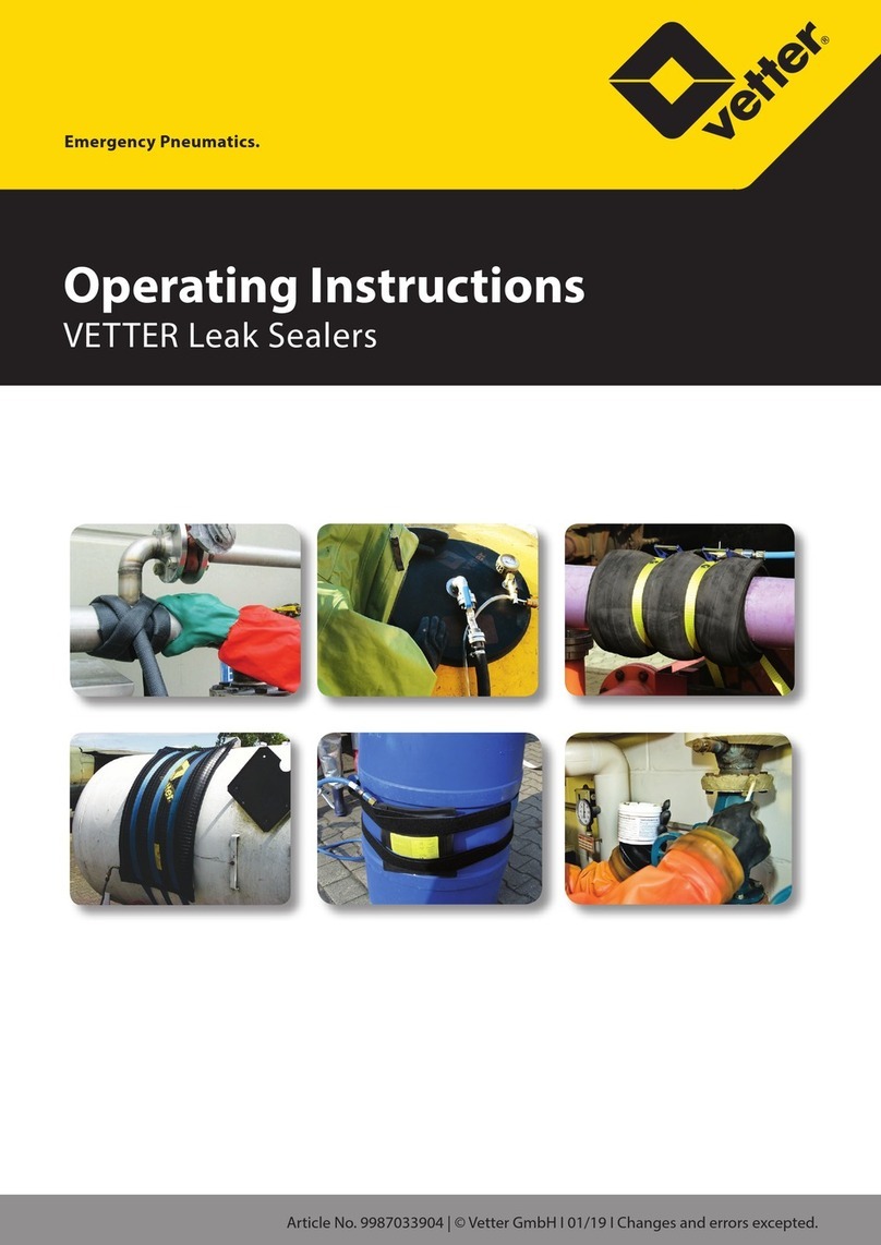 Vetter LD 50/30 operating instructions