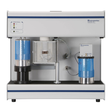 Micromeritics Cirrus AutoChem 2920 User manual
