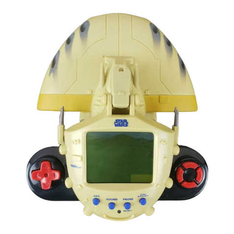 Hasbro Tiger Electronics Star Wars Episode I Battle Tank Attack... User manual