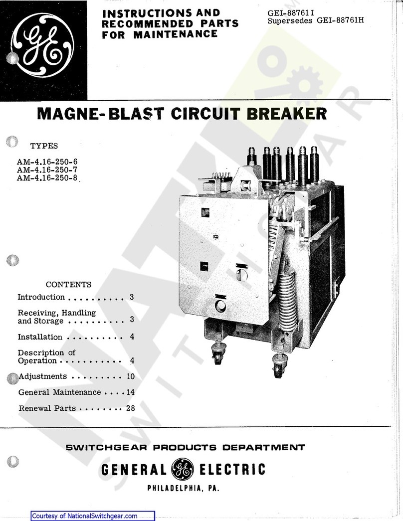 GE AM-4.16-250-6 User manual GE AM-4.16-250-6 User manual