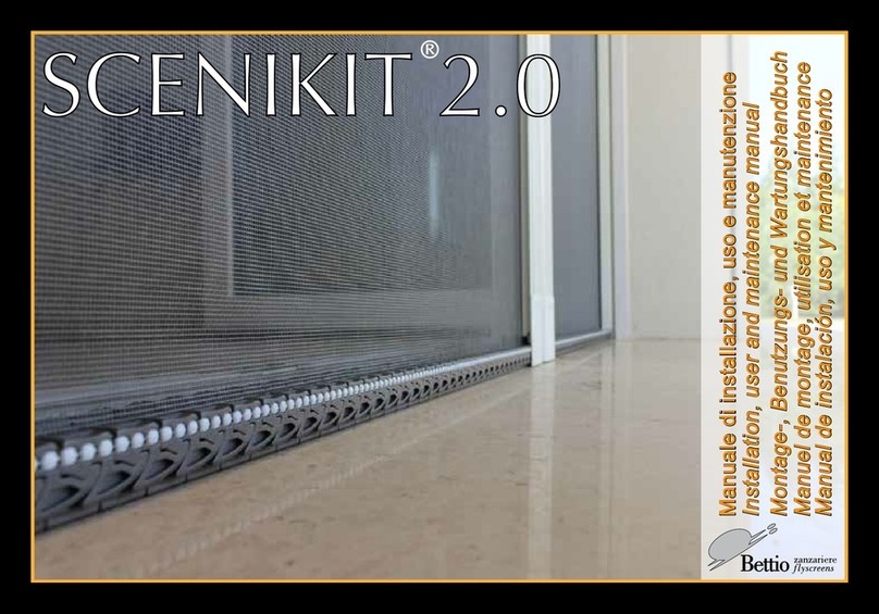 Bettio SCENIKIT 2.0 Installation, user and maintenance manual Bettio SCENIKIT 2.0 Installation, user and maintenance manual