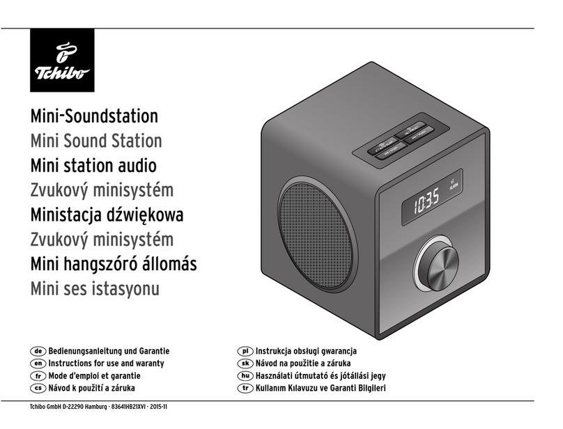 Tchibo 327408 Instructions for use and warranty