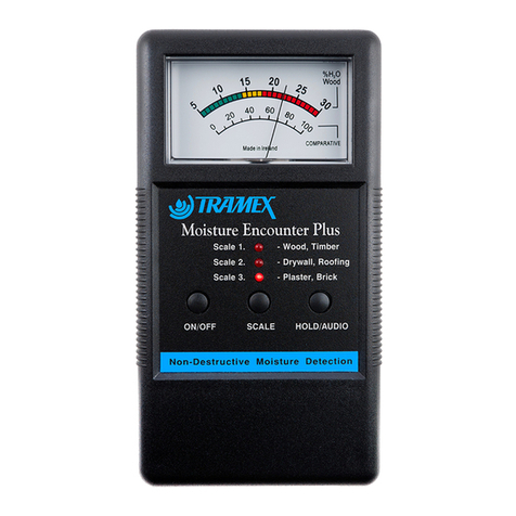 TRAMEX Moisture Encounter Plus user guide