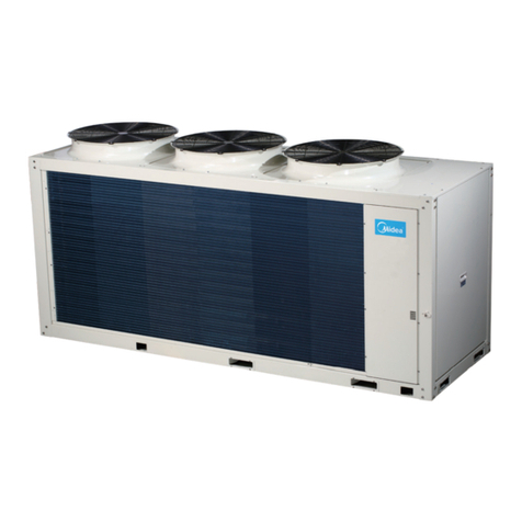 Midea Aqua Tempo Super II Series Dimension Guide