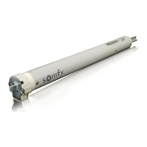 SOMFY HOME MOTION Roll Up 28 WT User manual