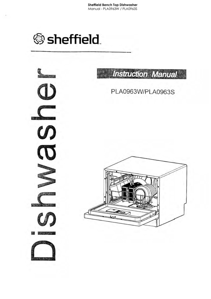 Sheffield PLA0963W instruction manual