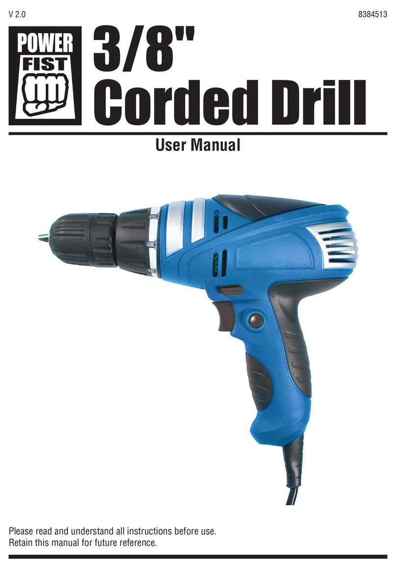Power Fist 8384513 User manual