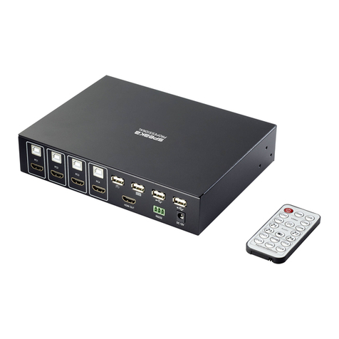 Speaka Professional SP-KVM-340 User manual