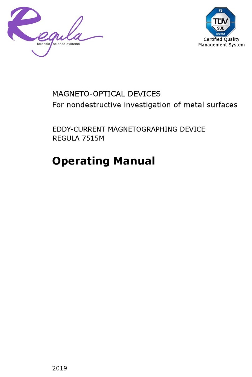 REGULA 7515M User manual