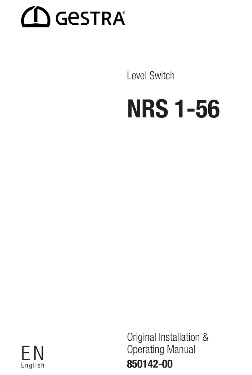 GESTRA NRS 1-56 Original Installation & Operating Manual
