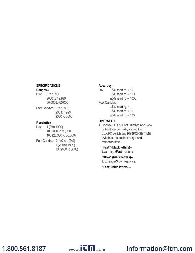 Control Company TRACEABLE 3251 instructions