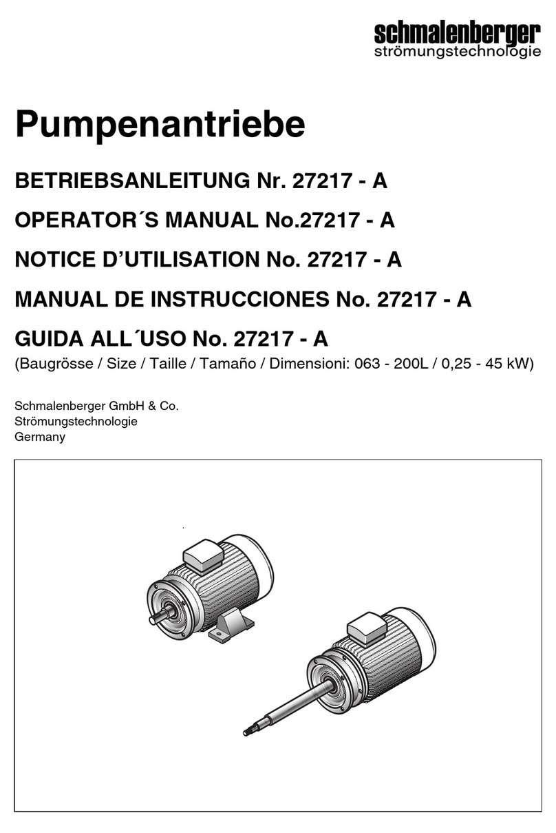 schmalenberger 27217-A User manual