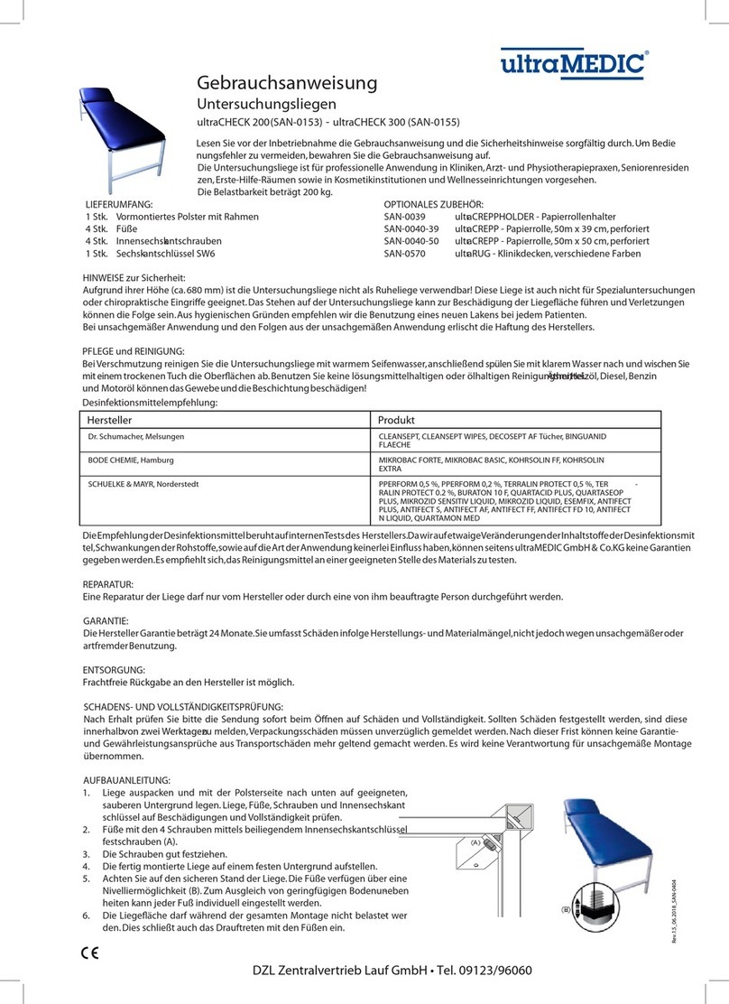 ultraMEDIC ultraCHECK 200 Instructions for use