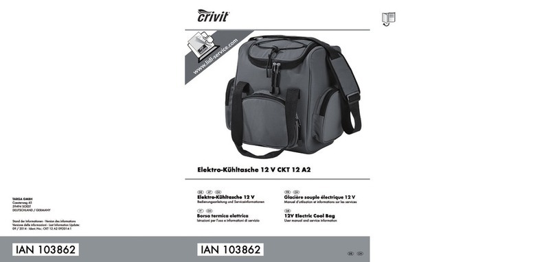 Crivit CKT 12 A2 User manual and service information
