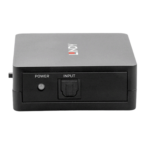 Lindy 70480 user manual