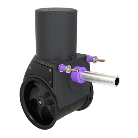 SLEIPNER MOTOR AS SIDE-POWER SX Series user manual