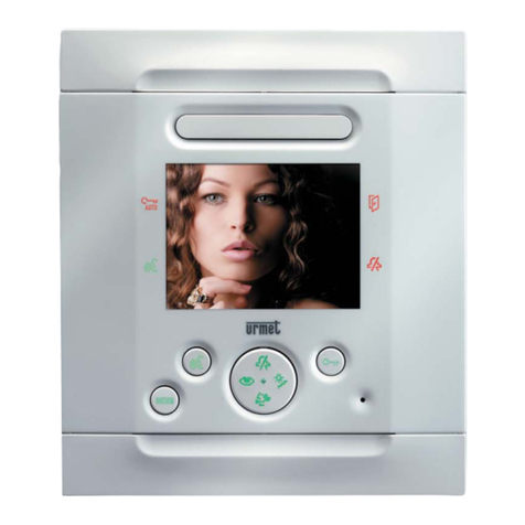 urmet domus 2 VOICE 1706/5 User manual