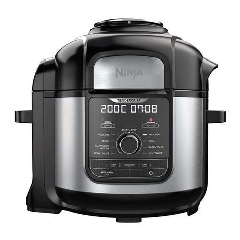Ninja FOODI MAX TENDERCRISP OP500EU Series User manual