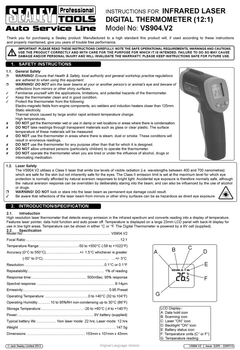 Sealey VS904.V2 User manual