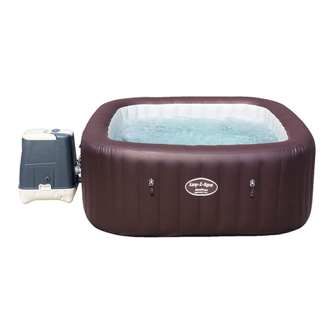 Bestway Lay-Z-Spa Maldives HydroJet Pro Maintenance manual