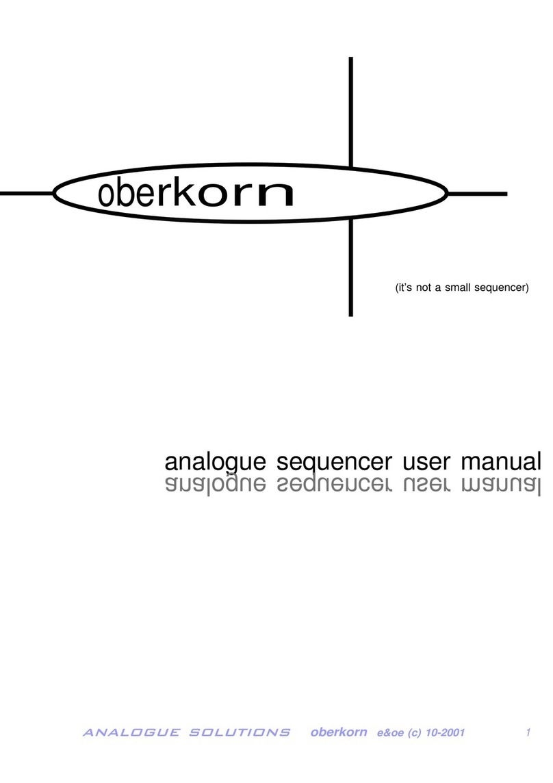 Analogue Solutions oberkorn user manual