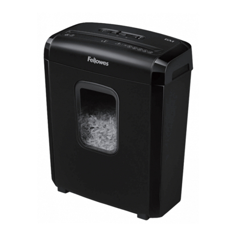Fellowes POWERSHRED 2127M manual