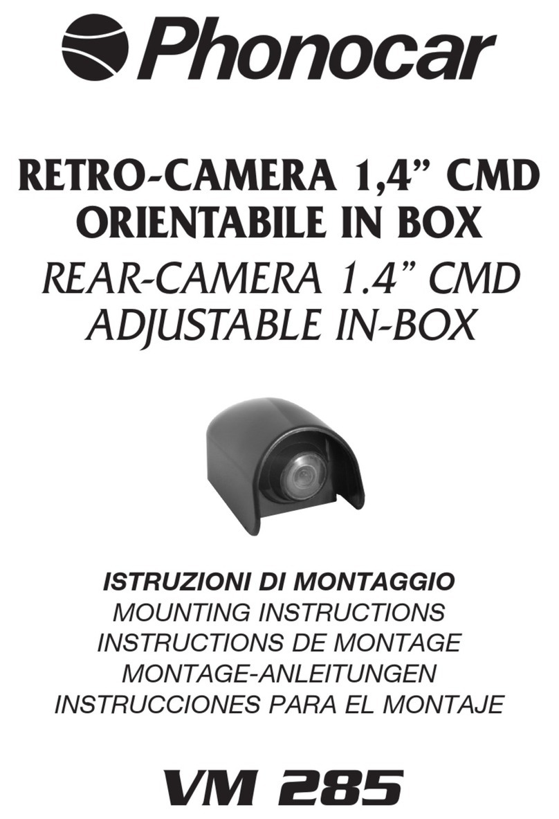 Phonocar VM 285 User manual