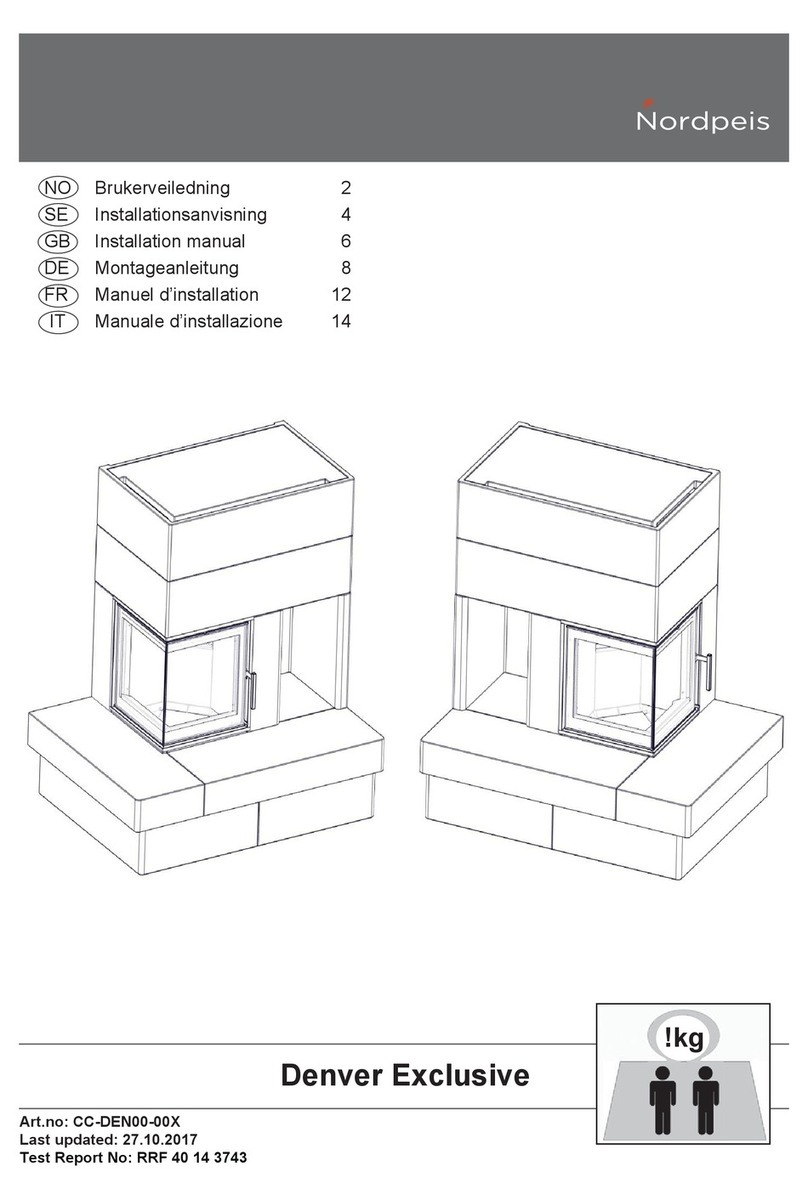 Nordpeis CC-DEN00-00X installation manual