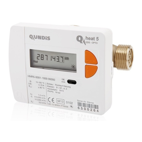 QUNDIS Q heat 5 Ultrasonic operating manual QUNDIS Q heat 5 Ultrasonic operating manual