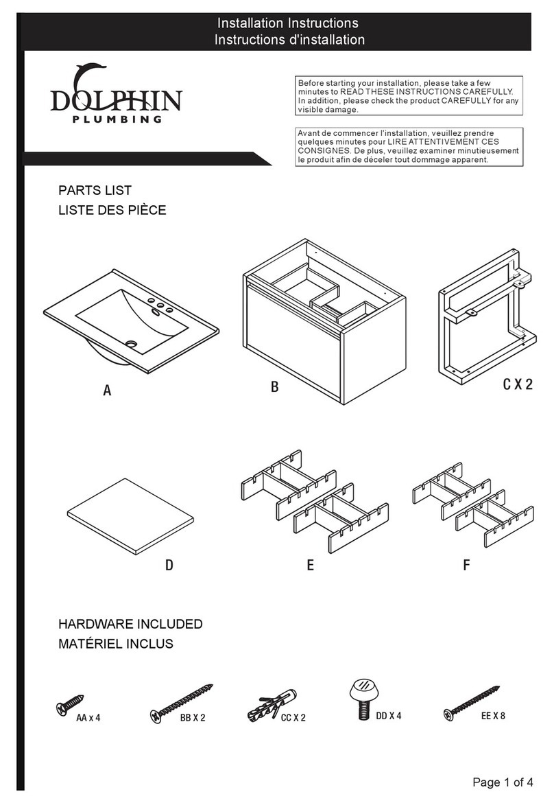 Dolphin 5064045 installation instructions