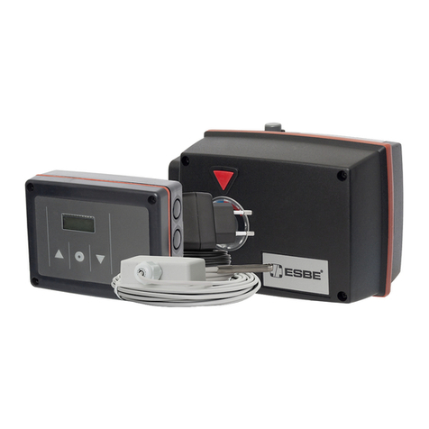 ESBE CRC120 Series manual
