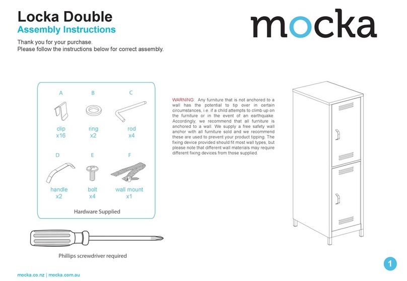 Mocka Locka Double User manual Mocka Locka Double User manual