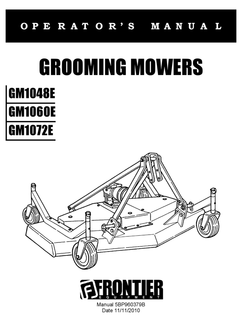 Frontier GM1048E Operator's manual