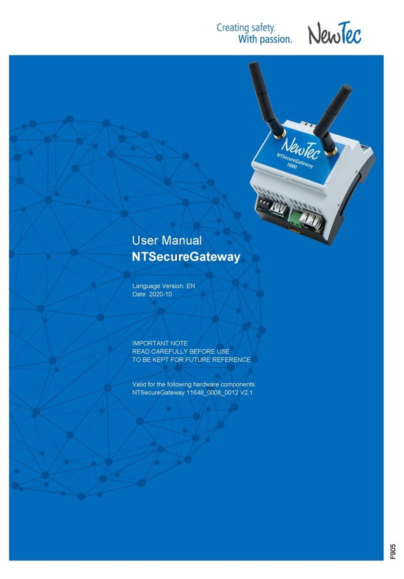Newtec NTSecureGateway user manual