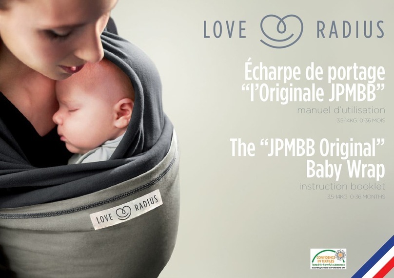 Love Radius JPMBB Original Instruction booklet