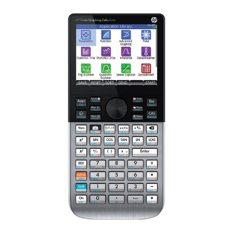 HP Prime User manual